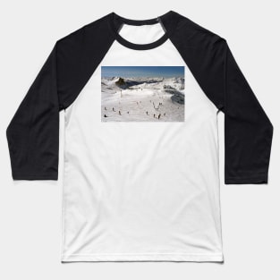 La Plagne Paradiski French Alps France Baseball T-Shirt